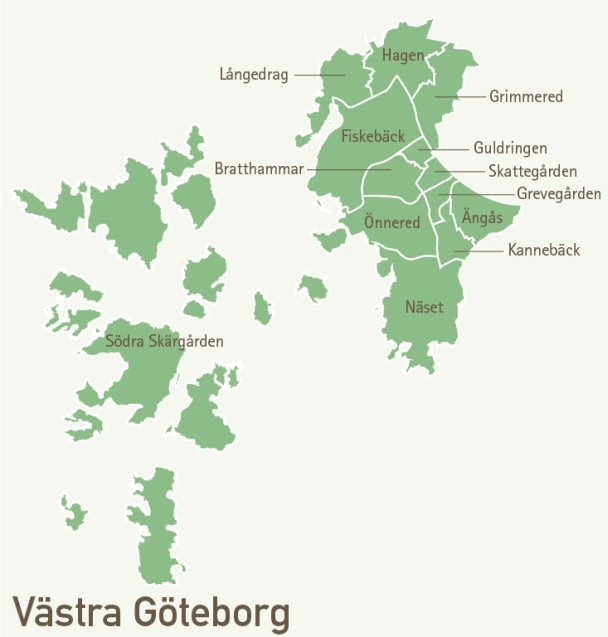 Primärområden Västra Göteborg