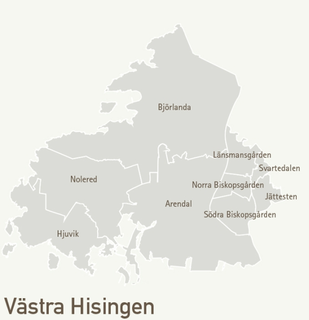 Primärområden Västra Hisingen